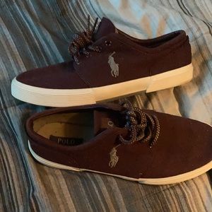 Polo Ralph Lauren canvas deck shoes size 11D